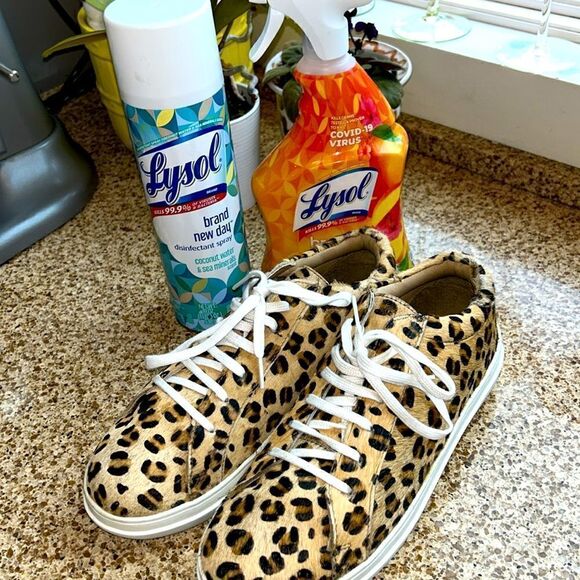 Leopard 🐆 print vegan 🌱 sneakers by Nasty Gal. Cleaned and Sanitized! - Picture 3 of 17